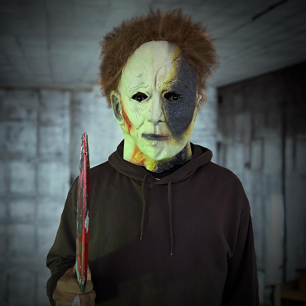 No eres tú… eres tu otro yo. Mascara Michael Myers