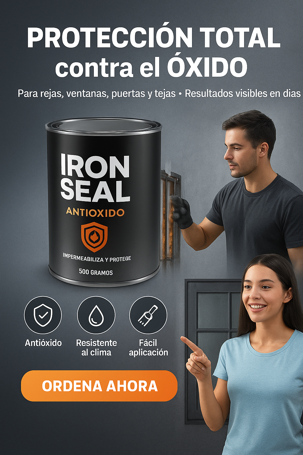 IRON SEAL REPARACION ANTI OXIDO LLEVA 2 X 1