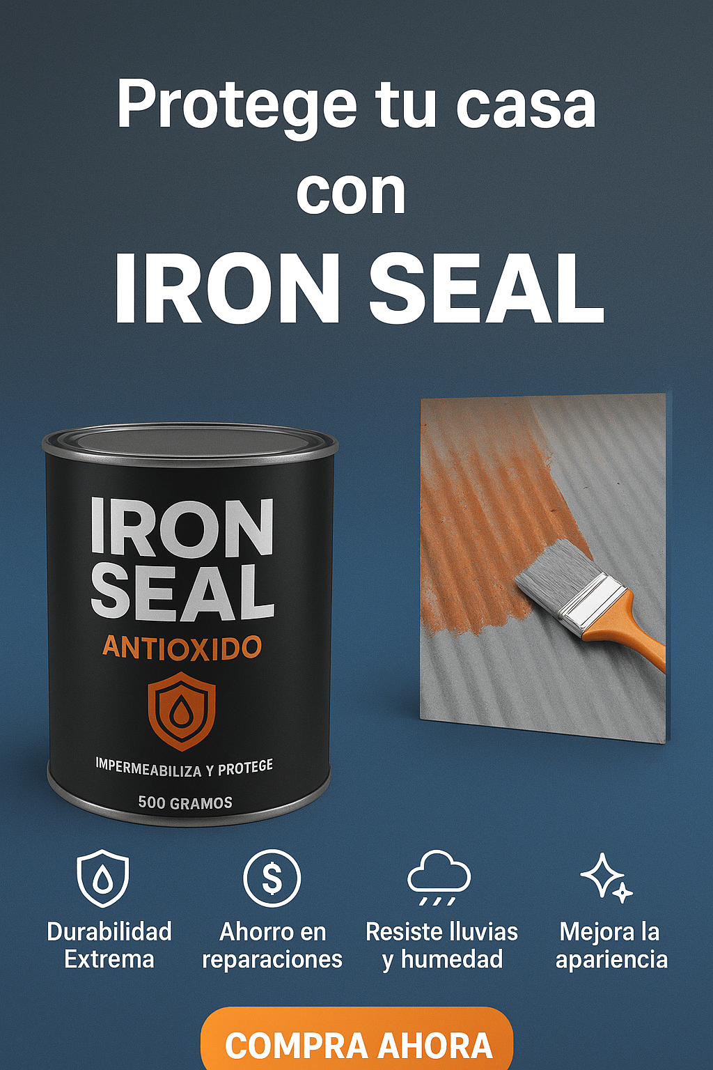 IRON SEAL REPARACION ANTI OXIDO LLEVA 2 X 1