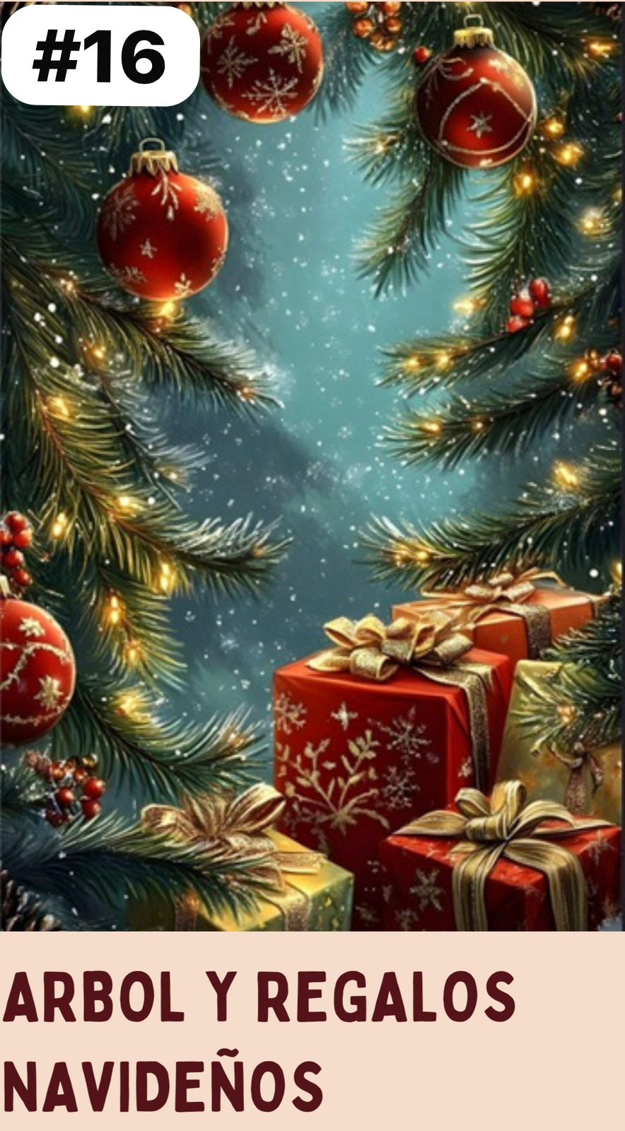 FUNDAS NAVIDEÑAS Navidad Mágica en tu Puerta!!