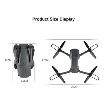 ¡GRABA COMO UN PRO CON UN DRON QUE CABE EN TU MANO!