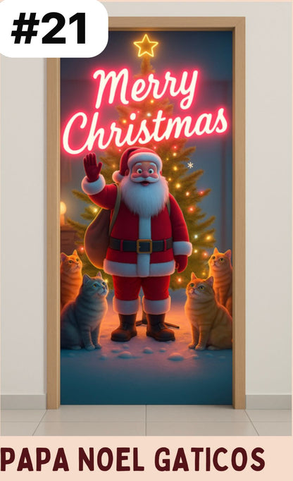 FUNDAS NAVIDEÑAS Navidad Mágica en tu Puerta!!