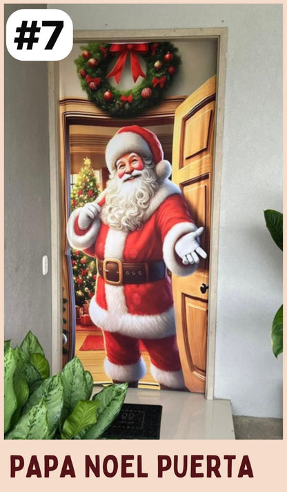 FUNDAS NAVIDEÑAS Navidad Mágica en tu Puerta!!