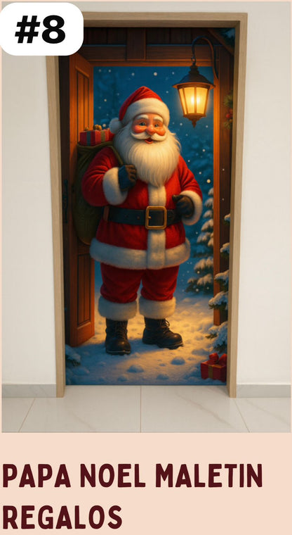 FUNDAS NAVIDEÑAS Navidad Mágica en tu Puerta!!