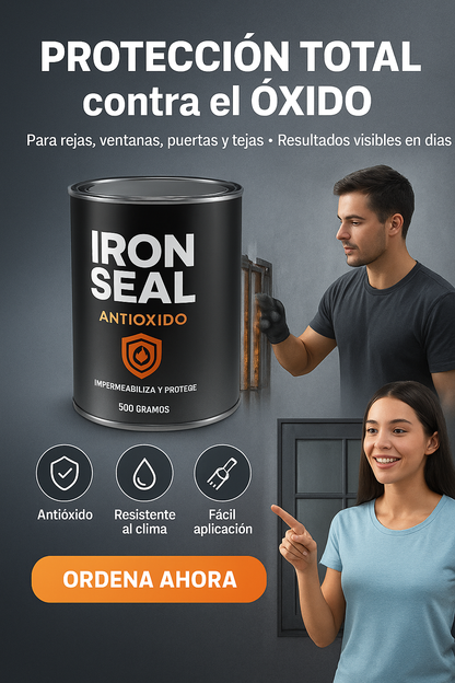 IRON SEAL REPARACION ANTI OXIDO LLEVA 2 X 1