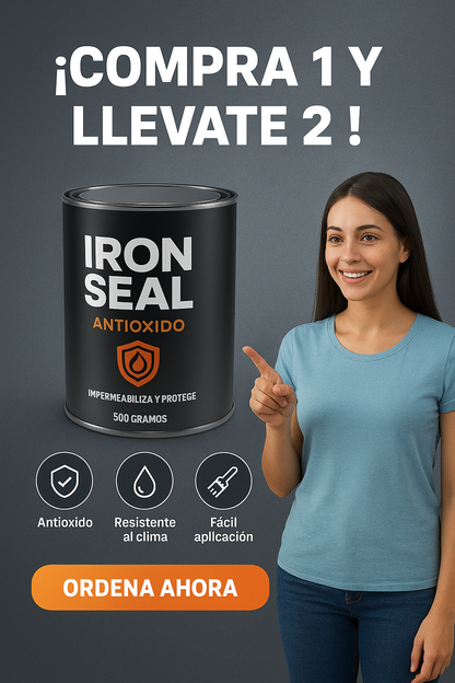 IRON SEAL REPARACION ANTI OXIDO LLEVA 2 X 1