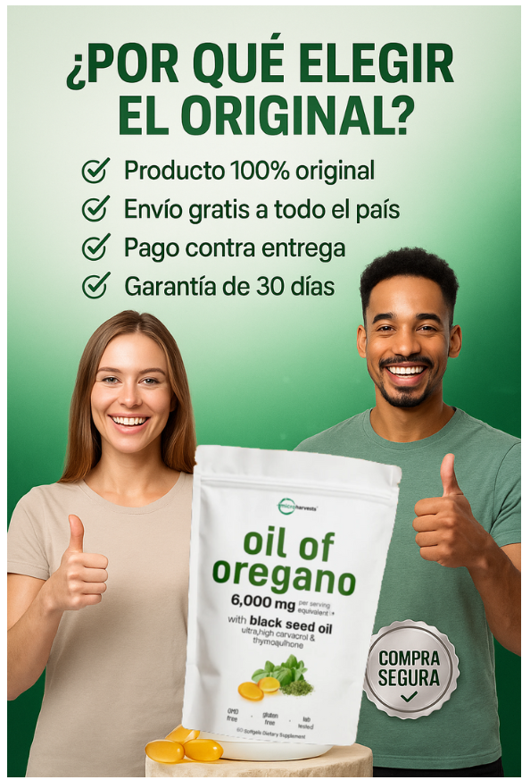 Refuerza tu sistema inmune con ACEITE DE OREGANO EN CAPSULSAS